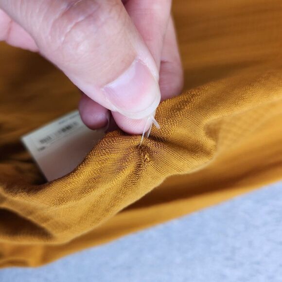 Knox Rose Peasant Top Womens XXL Rust Heritage Tie Ruffle Cuffs Rayon Boho Flowy - Picture 8 of 15